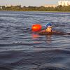 Новгородские моржи преодолели 45 км в эстафетном заплыве по Волхову