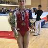 Четыре медали всероссийский соревнований у новгородской гимнастки