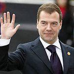 Президент Медведев пожелал новгородскому губернатору всего доброго