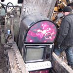 В Великом Новгороде утилизировали изъятые игровые автоматы