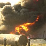 В Новгородской области сгорела тонна битума