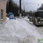 Старая Русса утопает в снегу