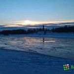 В Новгородской области запрещён выход на лёд 