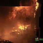 В посёлке Кабожа Хвойнинского района сгорел спортзал