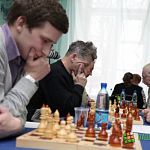 Ветераны Великой Отечественной сыграли в шахматы со студентами