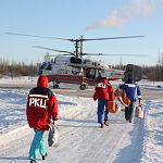 Вертолёт МЧС вылетел в Москву с больным ребёнком 