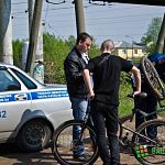 Новгородская полиция проверяет номера велосипедных рам 