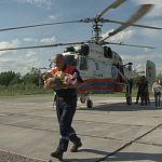  Обожжённую девочку доставили в новгородскую больницу вертолётом