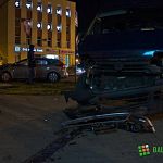 После ДТП на «Пяти углах» в Великом Новгороде водитель скрылся