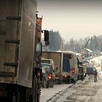 В МЧС отрабатывают действия на случай заторов на трассе «Россия» в Новгородской области 