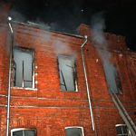 В Великом Новгороде ночью произошел пожар
