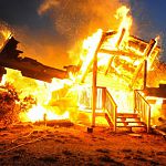 В Новгородской области снова сгорел дом