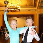 Юные танцоры Артем и Александра Маловы стали победителями турнира в Петербурге