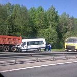 Фото: авария в Ленинградской области