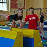 Комплекс «Крепыш» позволит юным гимнастам «Манежа» безопасно разучивать сложные элементы