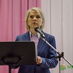 Вероника Минина выступила с лекцией перед новгородскими студентами 