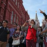 Поток туристов в Россию увеличился по сравнению с прошлым годом 