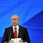 Митин назвал речь Путина «мощной»