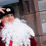 «Полицейский Дед Мороз» поздравил ребят из Батецкого