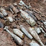 На месте взрыва в Новгородской области нашли 100 снарядов времён войны 