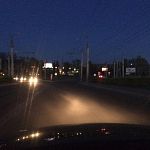 Фотофакт: на новгородские дороги опустилась тьма