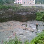 «Чёрные копатели» добрались даже до Троицкого раскопа в Великом Новгороде 