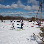 «Спартанцы» выступили на лыжных гонках в Окуловке 