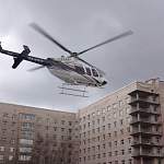 В больницу Санкт-Петербурга вертолётом доставили пострадавшего в Новгородской области 