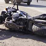 В столкновении «Сузуки Бандита» с машиной в Старой Руссе пострадали мотоциклист и его пассажир