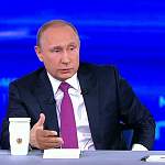 «Прямая линия» с Владимиром Путиным: «Кризис преодолен»