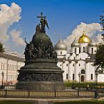Новгородцы составляют «виртуальный» ярус памятника «Тысячелетию России»