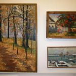 В Валдае  открылась выставка к 75-летию со дня рождения художника Николая Николаевича Васина