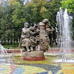 Открытие сезона работы городских фонтанов