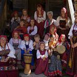 Победители V Российской детской фольклорной Ассамблеи  в Великом Новгороде 