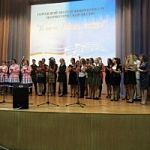 Выступление дипломантов городского конкурса патриотической песни «В песне, Родина, славься!» 