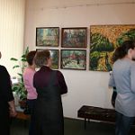 Персональная выставка Евгения Воронина  в районном краеведческом музее г.Малая Вишера