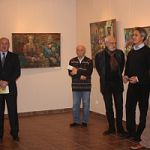 Новгородский художник открыл персональную выставку накануне своего 75-летия