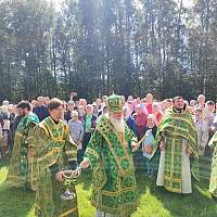 В Николо-Косинском монастыре под Старой Руссой прошел большой праздник