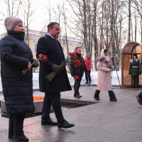 20 января 2024 года новгородцы почтили память освободителей города