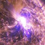 Очередная мощнейшая вспышка зафиксирована на звезде по имени Солнце