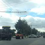 Фотофакт: в Колмове идёт ремонт дороги