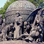 Завтра в Новгородском кремле оживут персонажи памятника  «Тысячелетие России»  