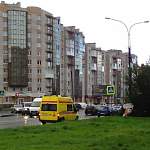 В Великом Новгороде автоледи сбила на пешеходном переходе женщину