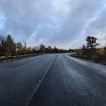 Губернатор выложил фото отремонтированной дороги между Крестцами и Окуловкой