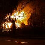Очевидцы пожара на Хутынской: «Дом вспыхнул как спичка»