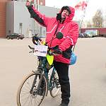 Грузин на велосипеде доехал из Владивостока в Великий Новгород