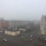 Великий Новгород и Санкт-Петербург окутал туман 