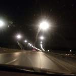 Фотофакт: на Деревяницком мосту включили свет