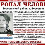 В Новгородской области ищут пенсионерку, пропавшую в Боровичах  неделю назад