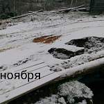 В Любытинском районе восстановленный мост не продеражался и полгода